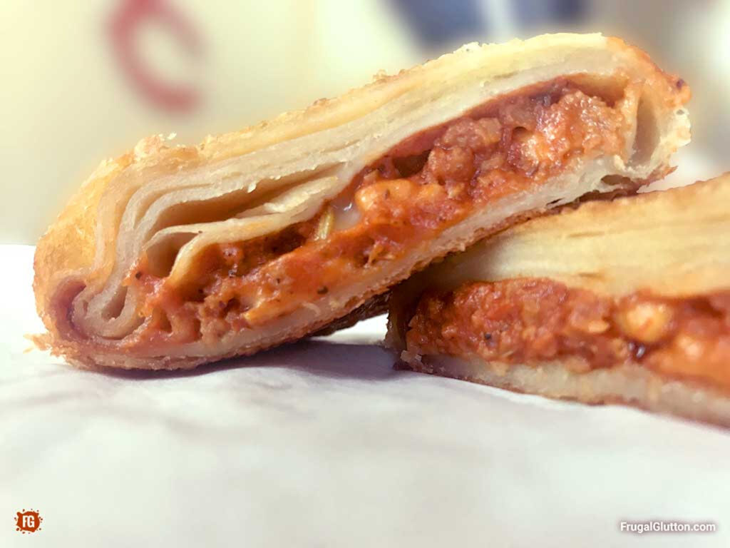 chicago pizza puff iltaco street food cross section half
