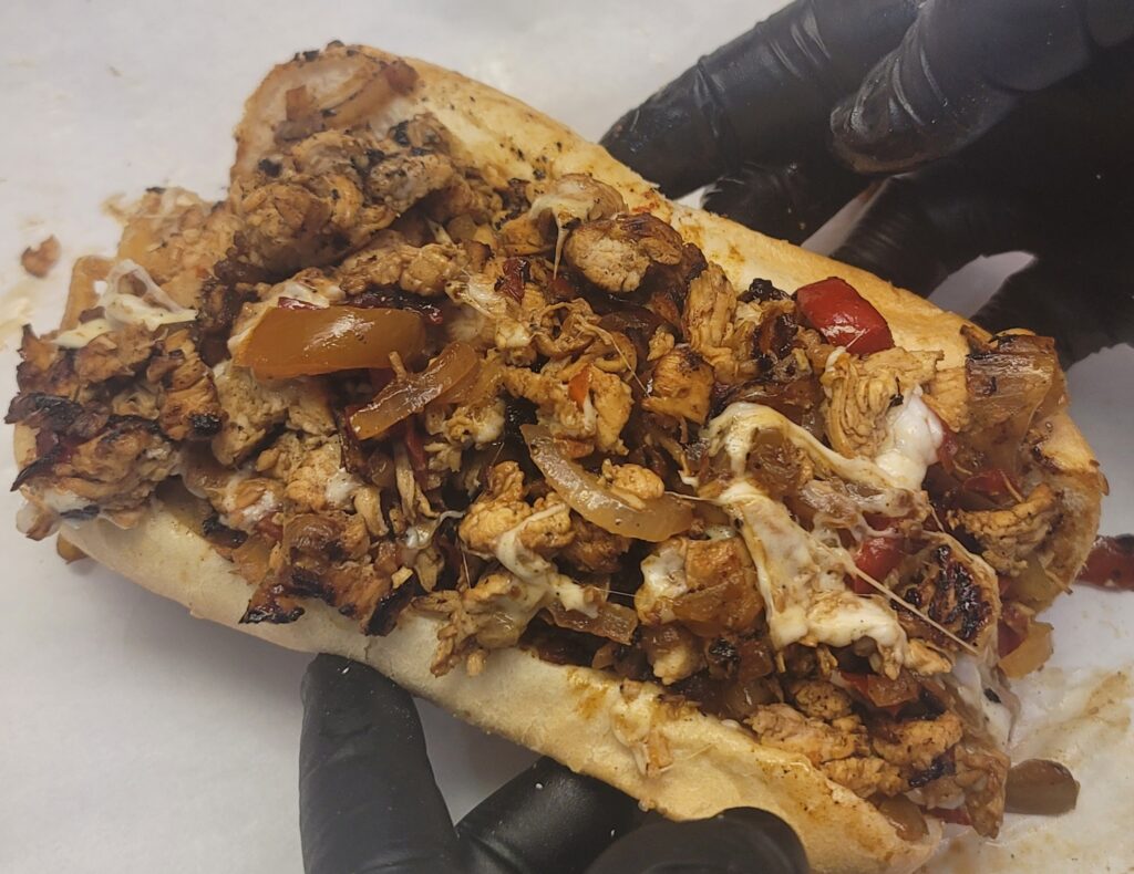 chicken hoagie
